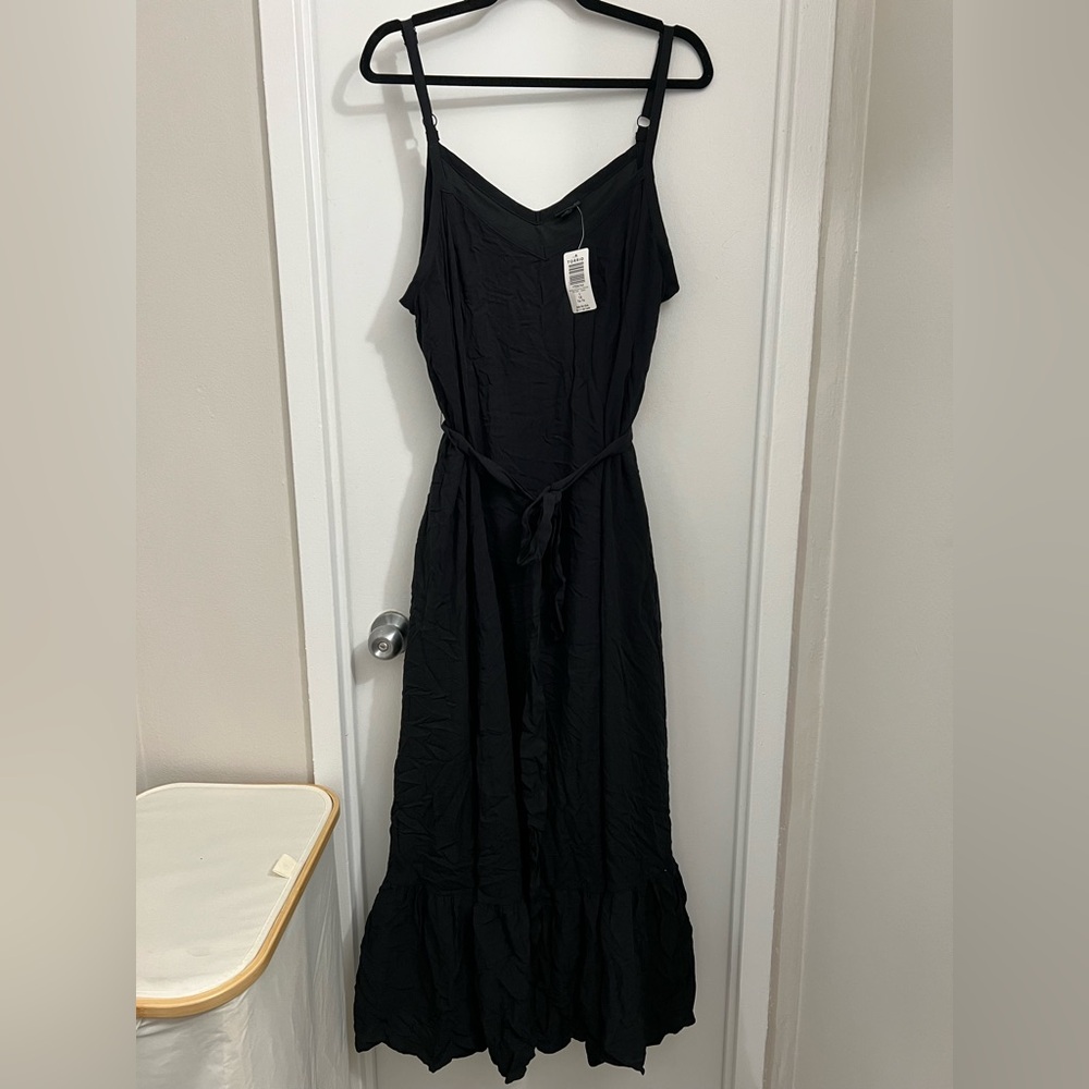 Torrid Black Maxi Dress with Belt